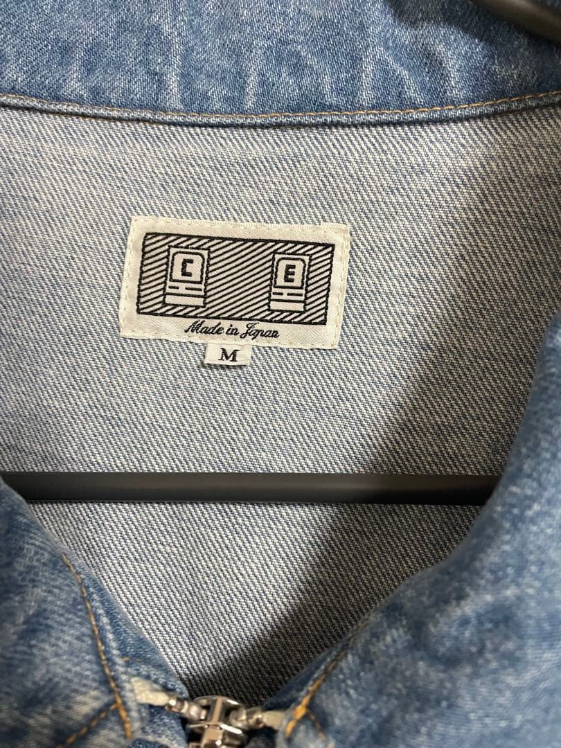 C.E Cav Empt デニムジップジャケット　サイズM