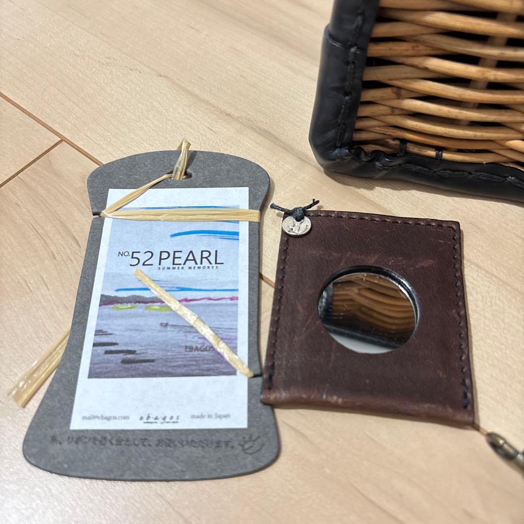 美品　エバゴス ebagos カゴバッグ　ケリーミニ