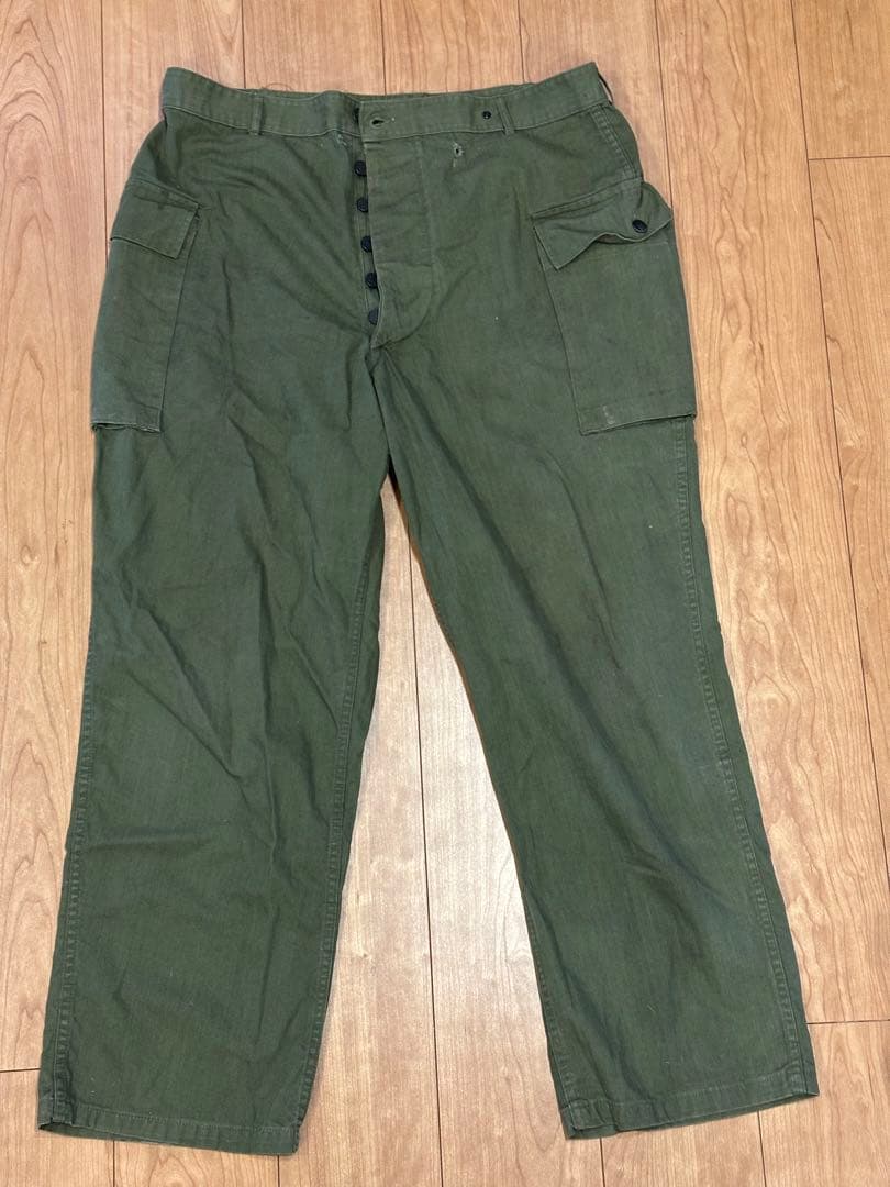 US.ARMY◆40s/M-43/HBT/13スター/カーゴパンツ