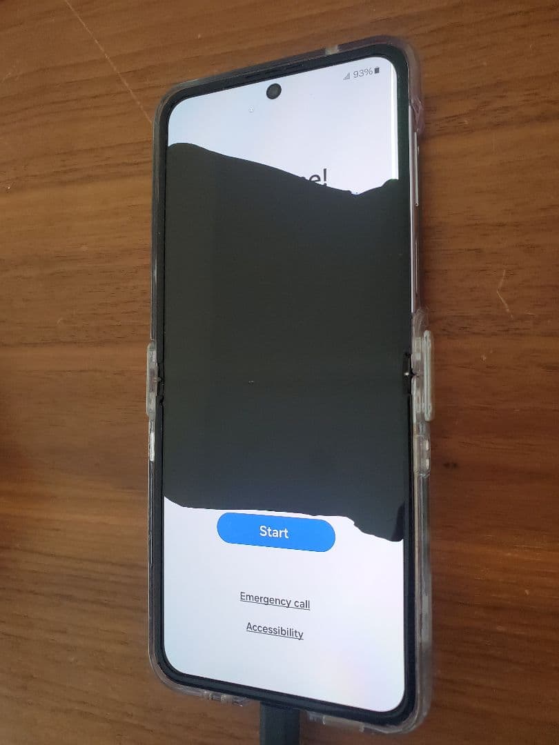 ◆ジャンク品◆SIMフリー Galaxy Z Flip4 128GB 海外版