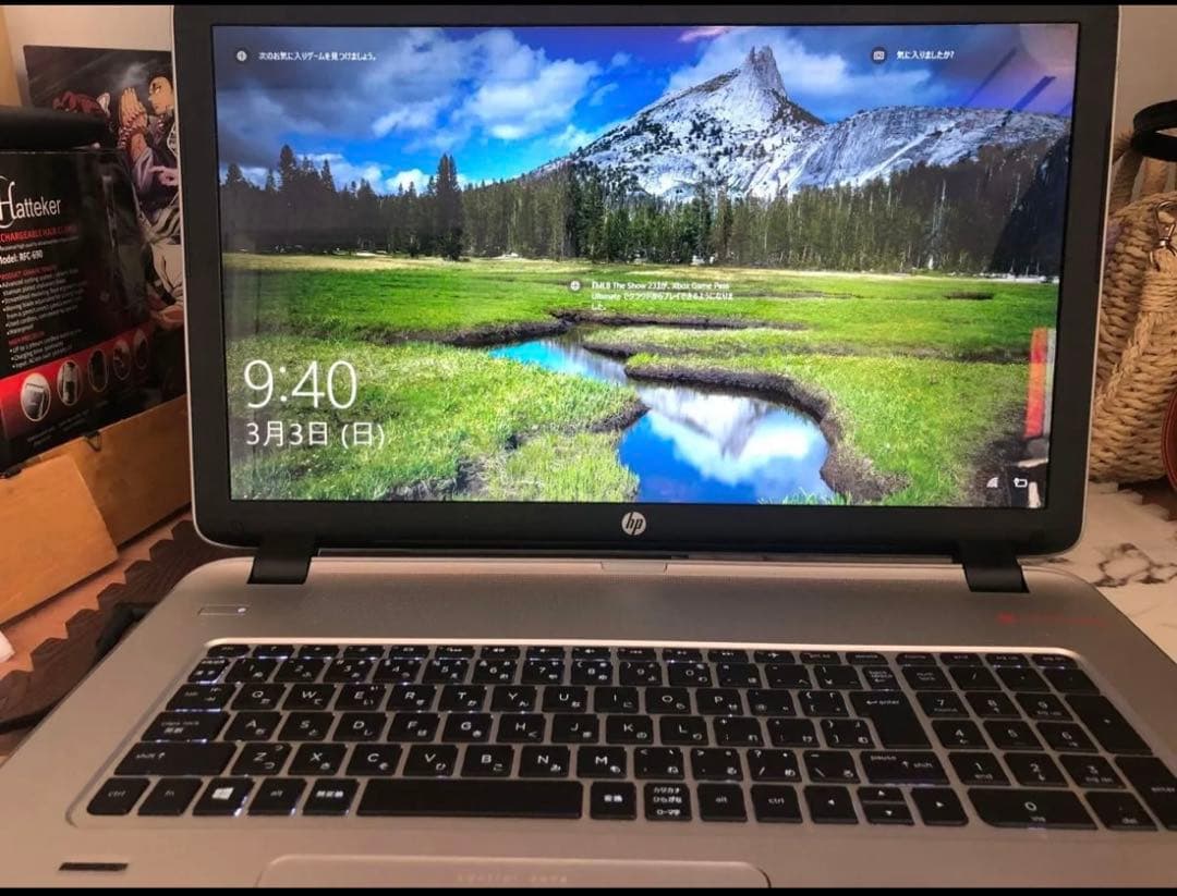 J*u様 【HP ノートパソコン】SSD 256GBメモリ8GBNVIDIA搭載