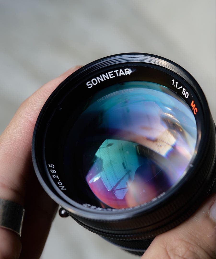 MS optics sonnetar 50mm f1.1/ 宮崎光学ゾンネタール
