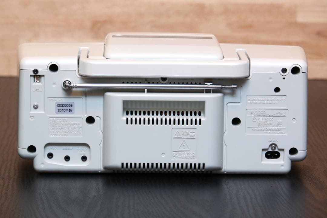 KENWOOD MDX-L1 CD/MD/TUNER コンポ ラジカセ 美品　白