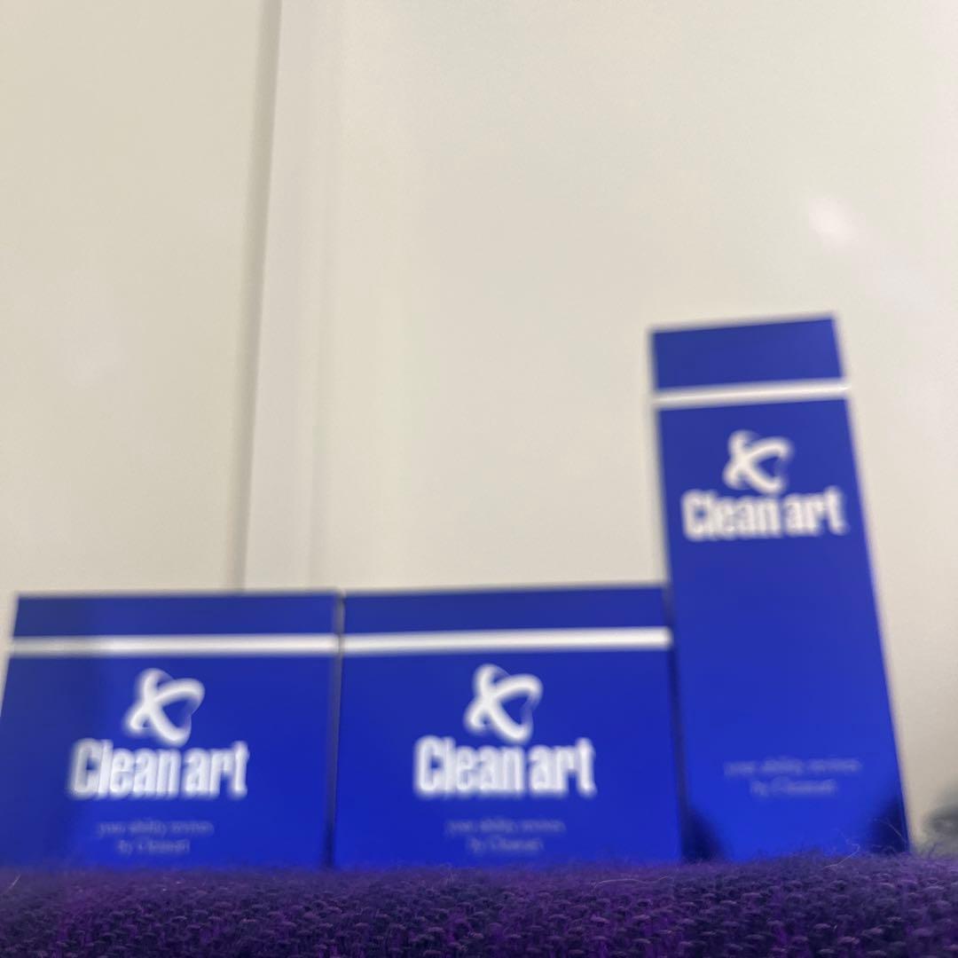 ショッキングピンク様 Clean art 洗顔、化粧水、乳液3個セット