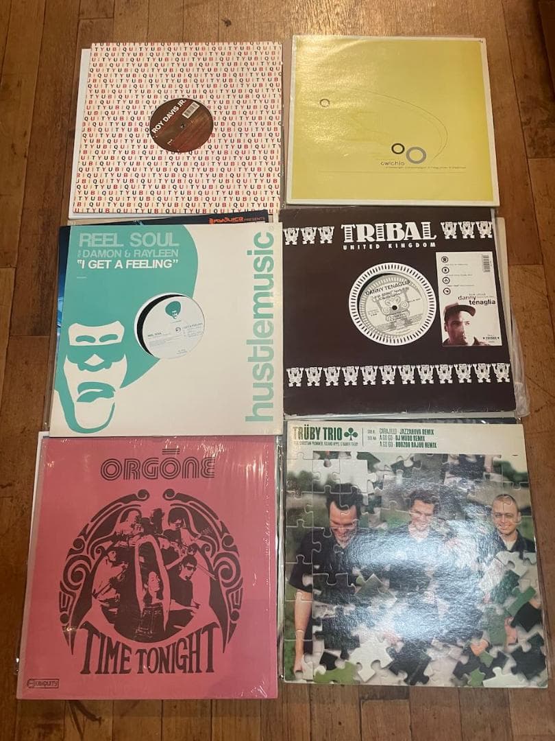 送料込みHOUSE/DOWNTEMPO等、レコード50枚まとめ売り