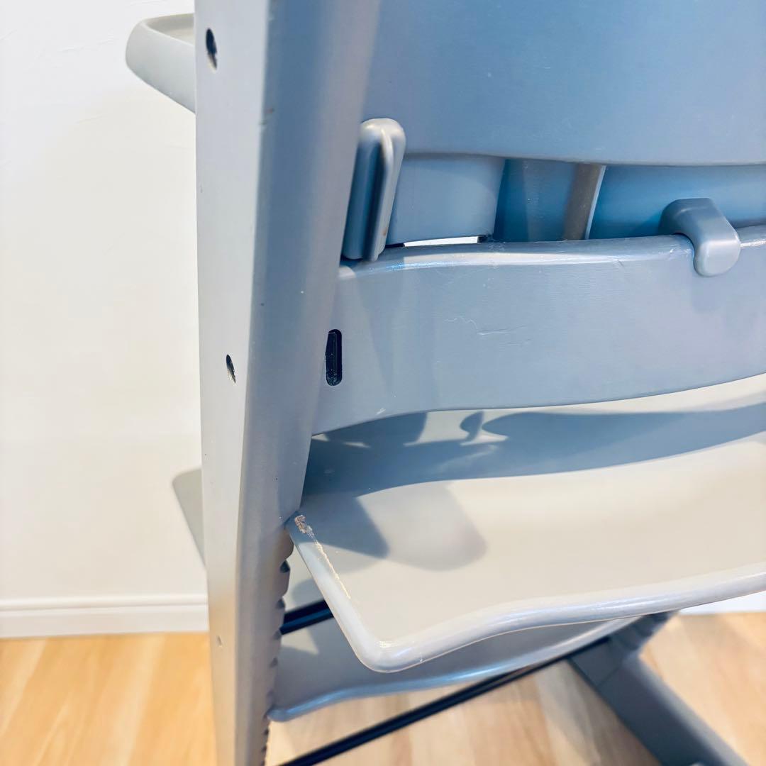 ストッケ トリップトラップ グレー ベビーチェア ベビーセット＋トレイ