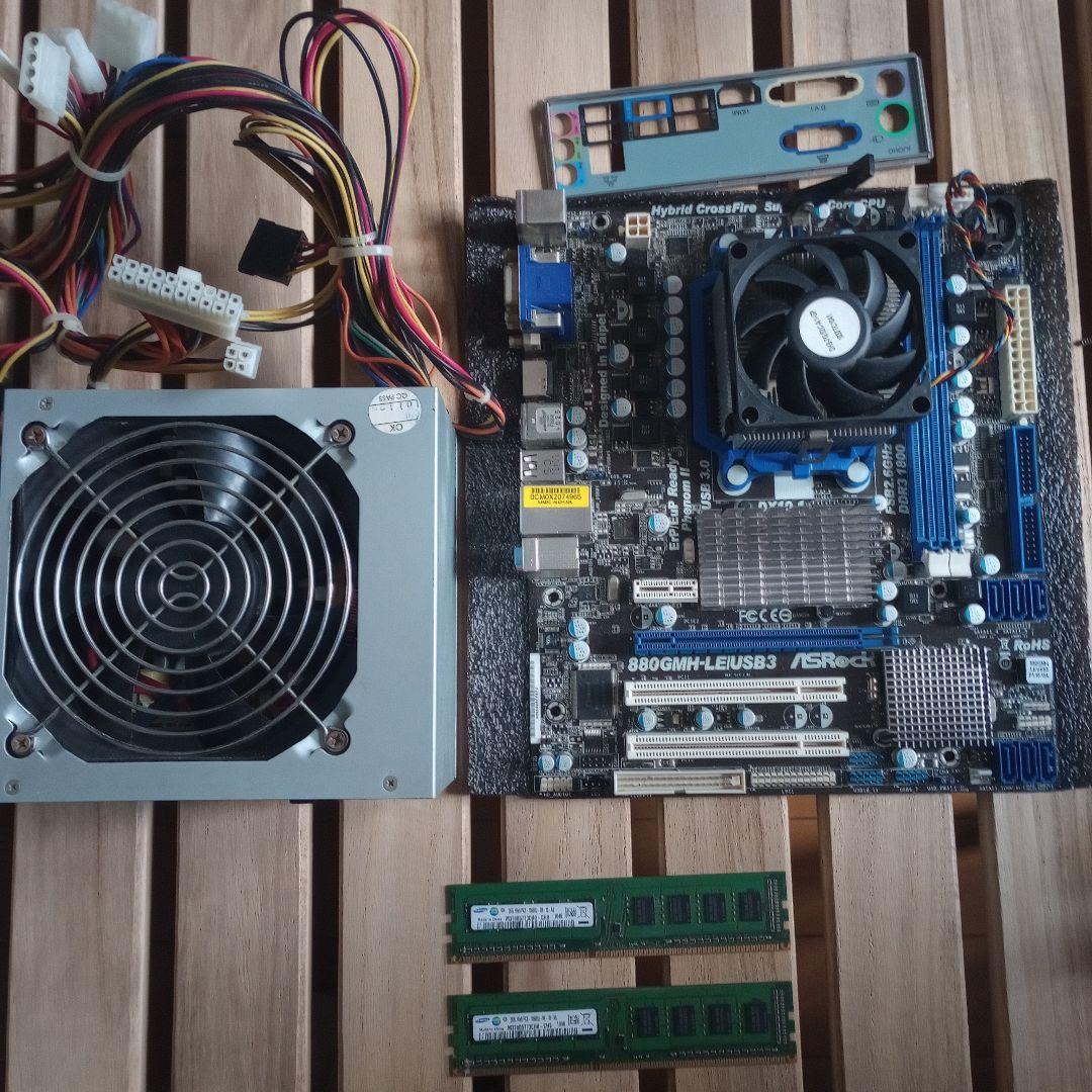 CPU メモリ電源 マザーボードセット