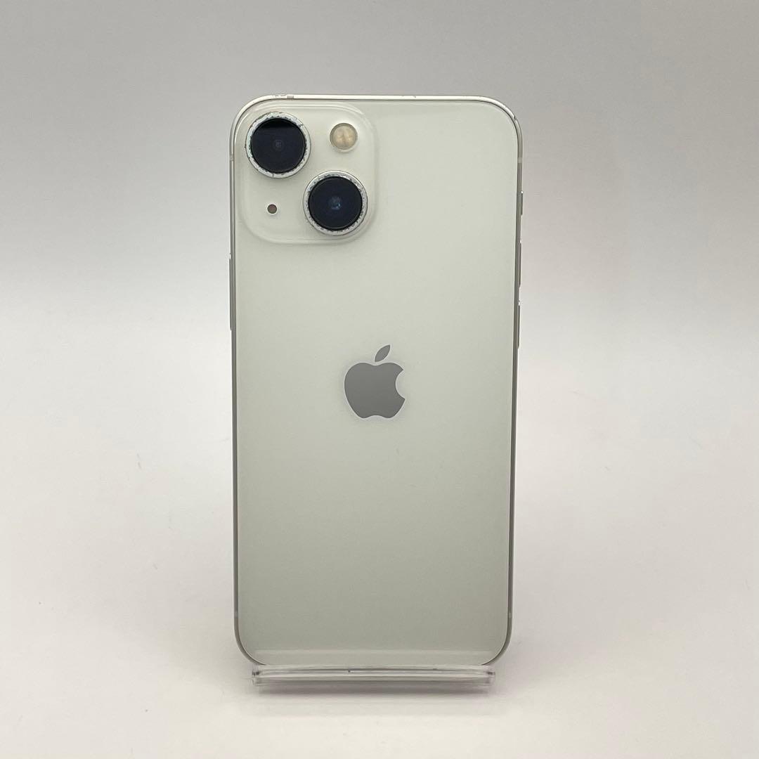 iPhone 13mini 128GB 大容量バッテリー新品100% 白