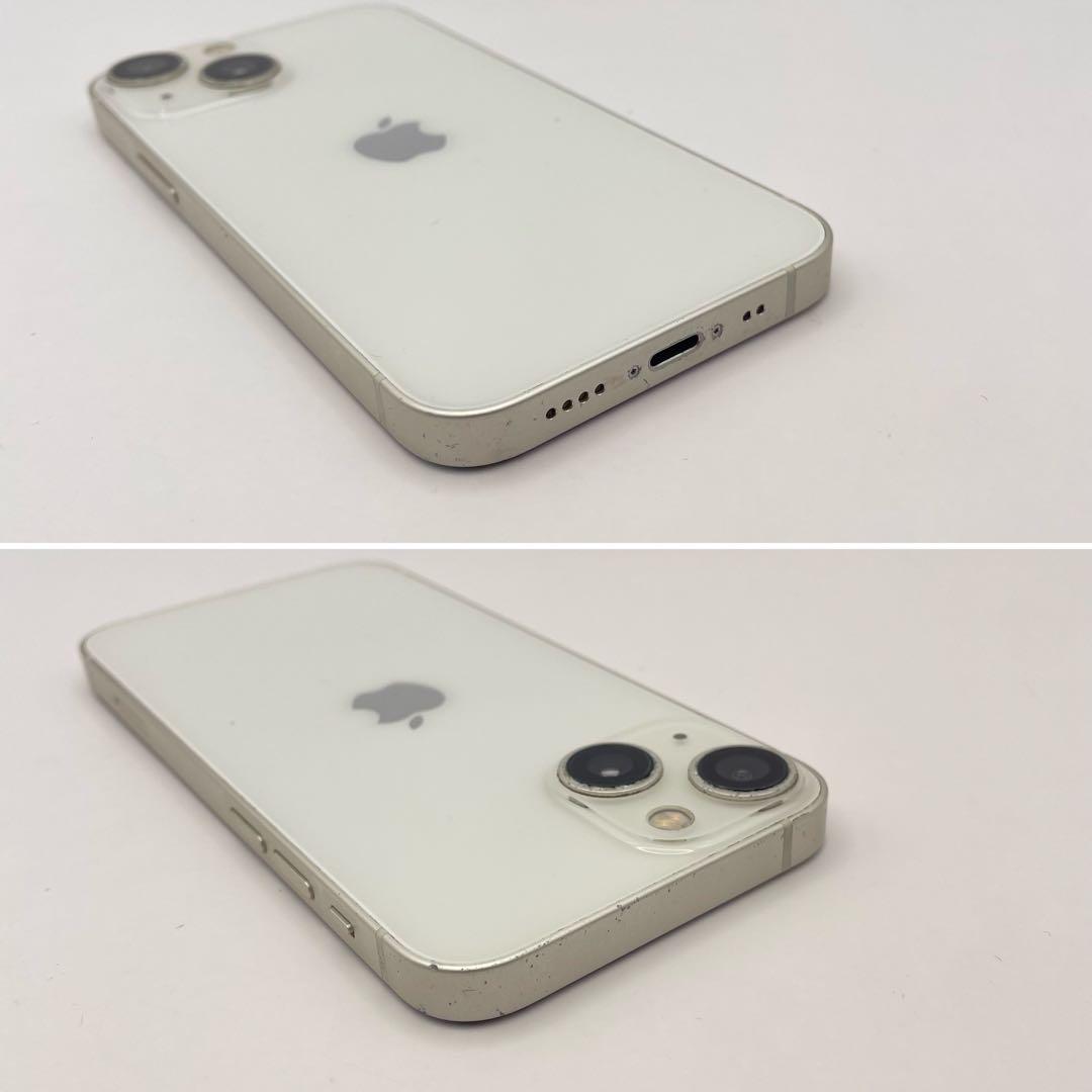 iPhone 13mini 128GB 大容量バッテリー新品100% 白