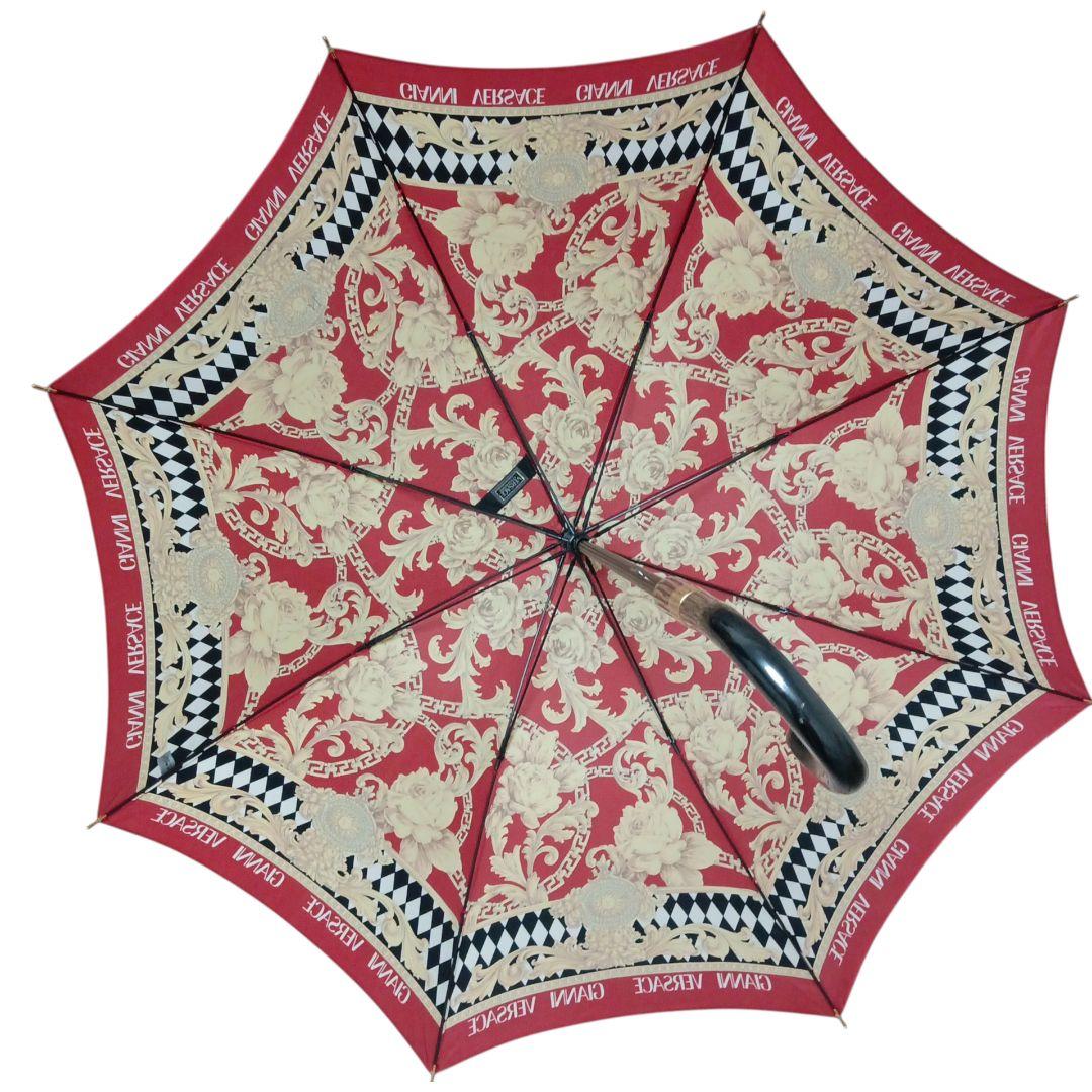 新品タグ付き★GIANNI VERSACE★ヴェルサーチ★ 長傘★雨傘★総柄