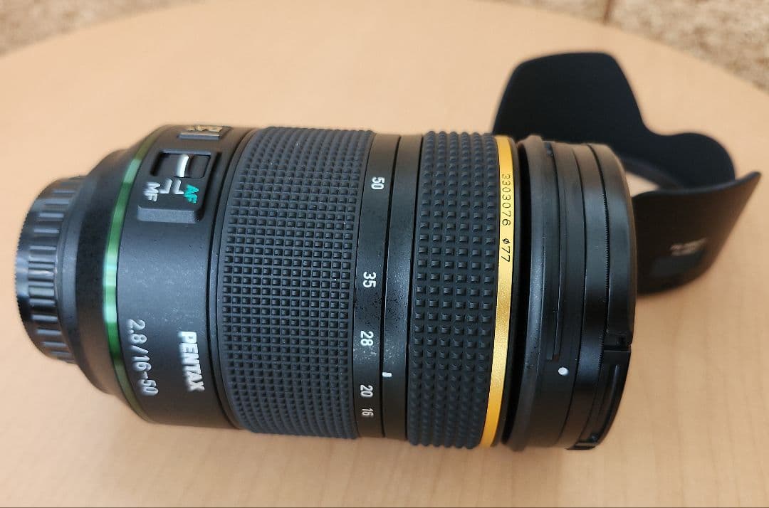 PENTAX 　HD　DA★ 16-50mm f/2.8 ED　PLMAWレンズ