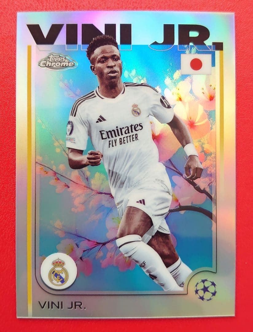 topps桜パラレル VINI JR. ジャパンエディション限定