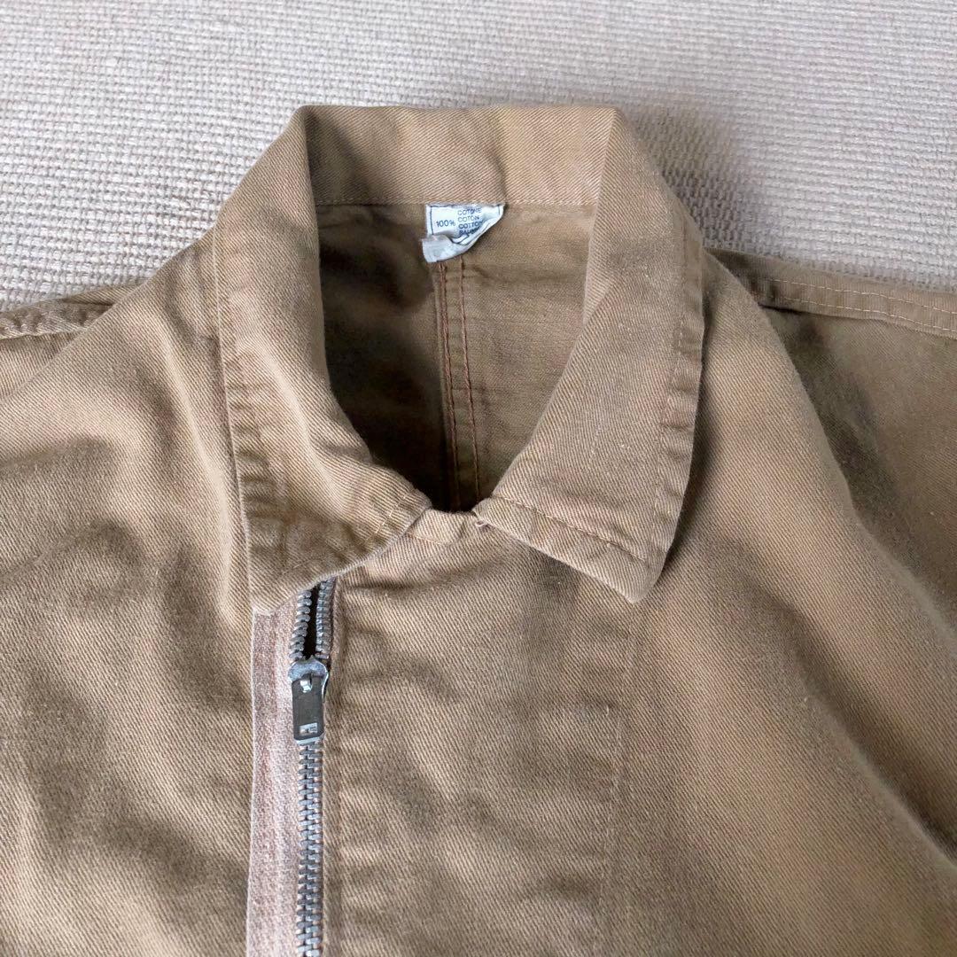 ユーロヴィンテージ ジャンプスーツ つなぎ 70s PRENTICE ジッパー