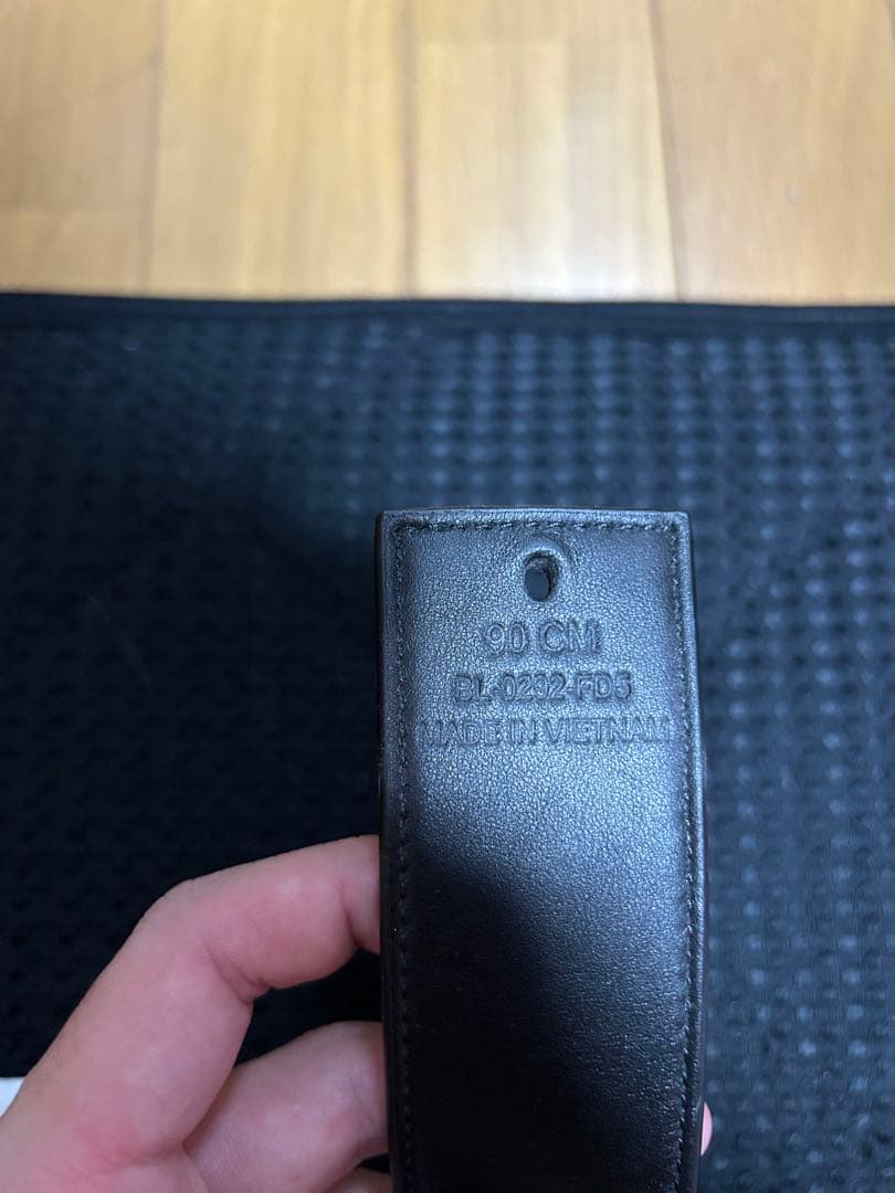 KENZO Boke Flower ワイド リバーシブル レザーベルト