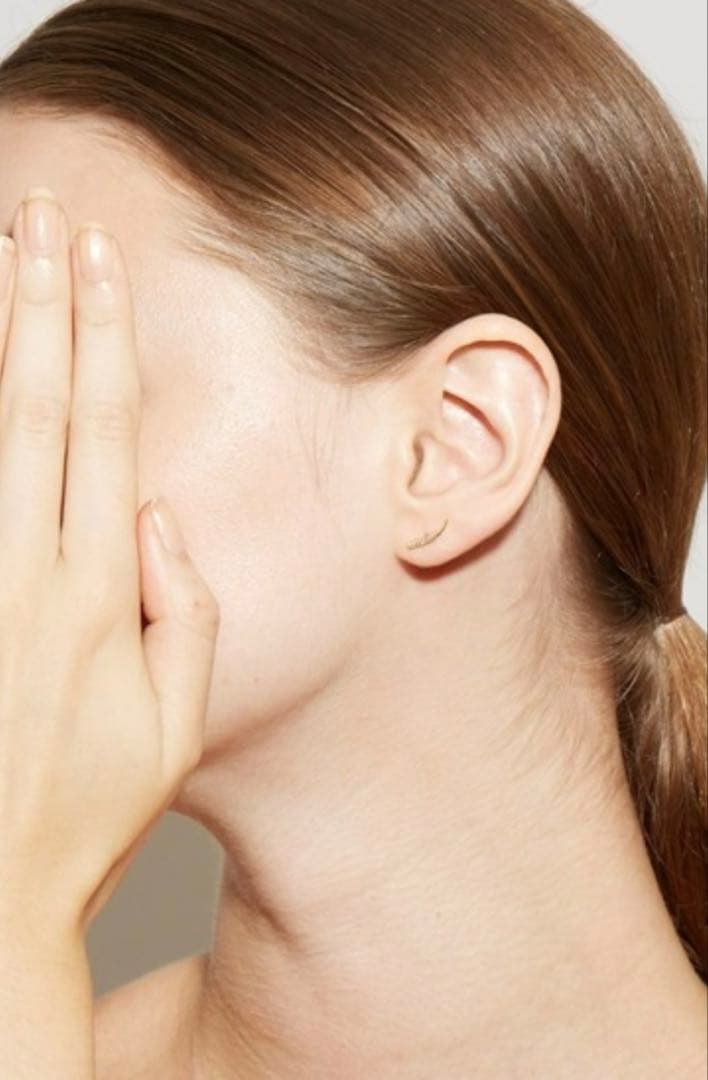 artida oud k18パヴェダイヤミニホーンスタッドピアス