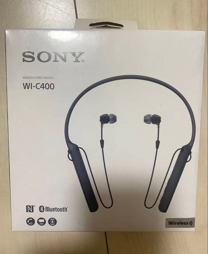 ソニー ワイヤレスイヤホン WI-C400