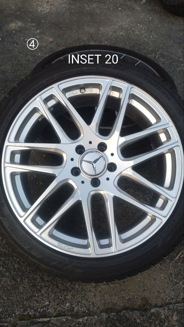 BIGWAY EURO AFG タイヤセット 19inc Benz Audi