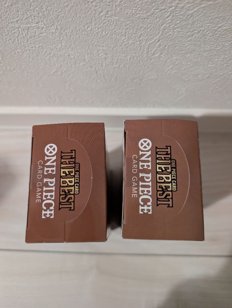 未開封テープ付★　ワンピースカード★ THE BEST PRB-01 2個セット