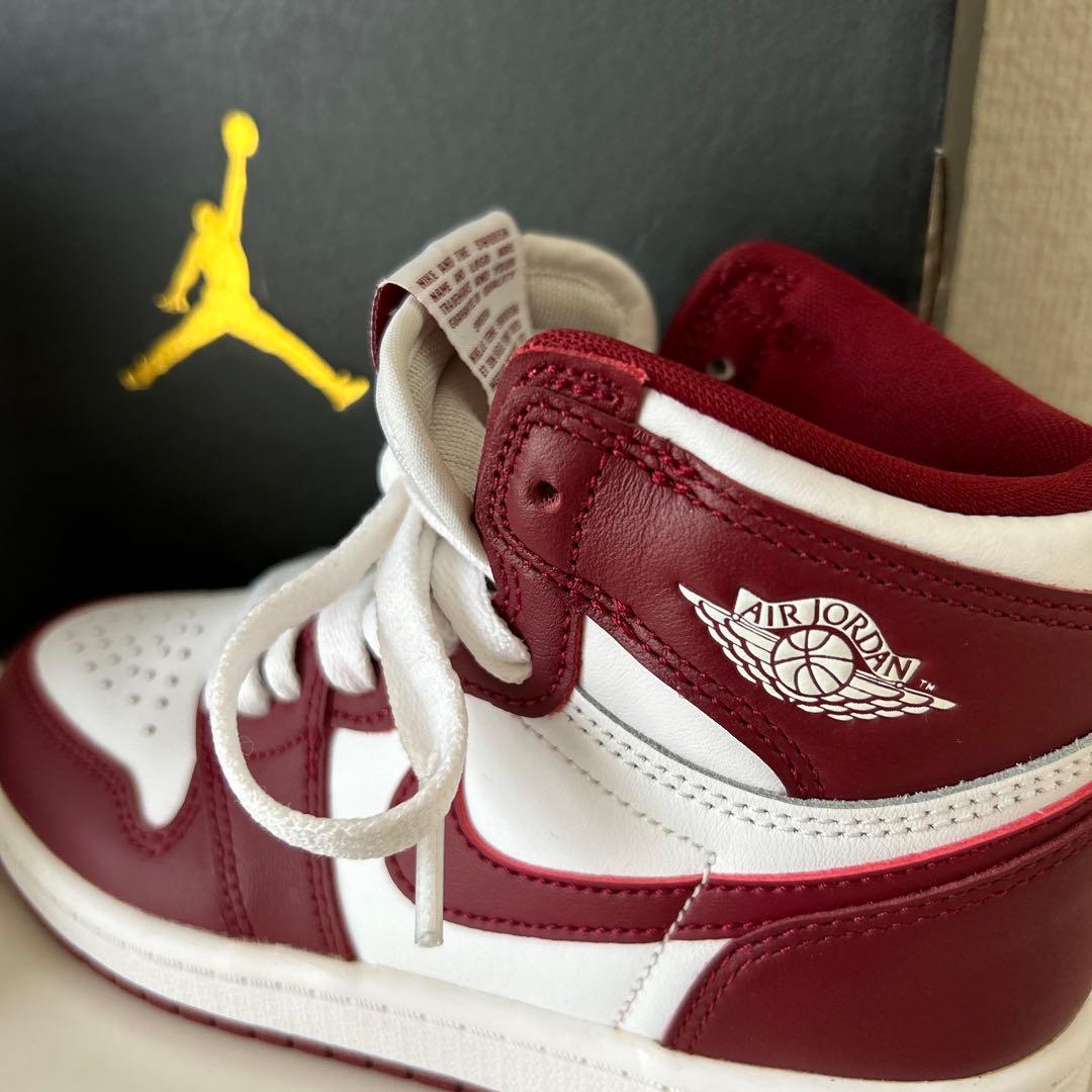 Nike Air Jordan 1 レトロ HIGH OG PS赤/白20cm
