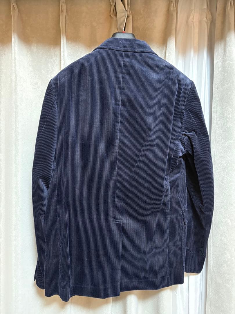 美品 TOMORROWLAND コーデュロイジャケット ベストセット　サイズ48