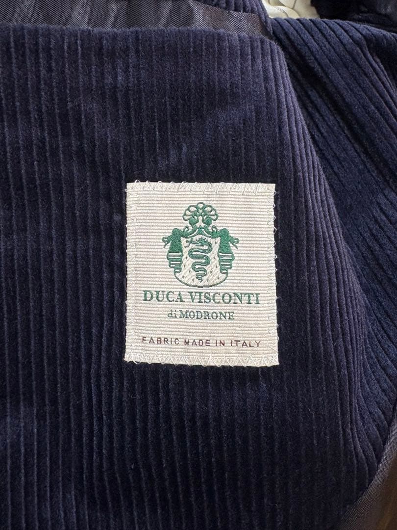 美品 TOMORROWLAND コーデュロイジャケット ベストセット　サイズ48