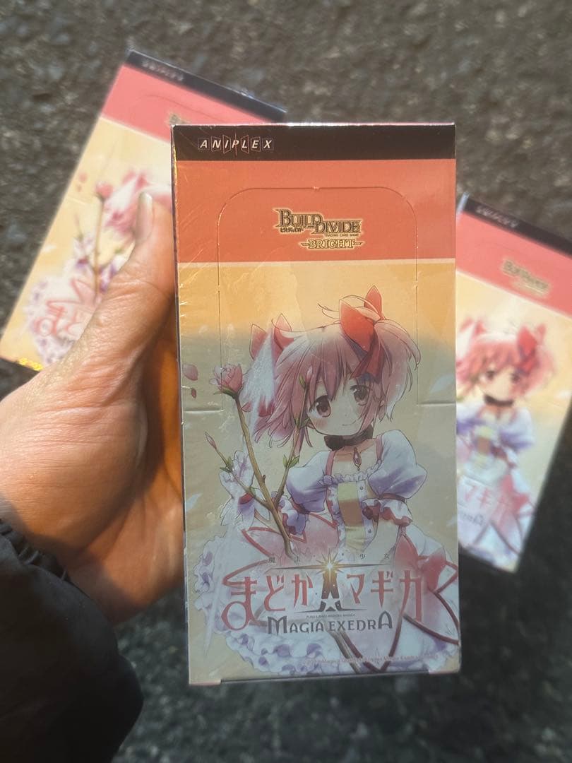 ビルディバイドブライトブースターパック魔法少女まどかマギカ 新品未開封　3BOX