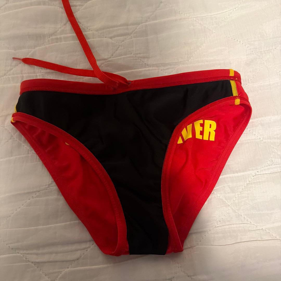 Speedo セパレート水着 赤/黄色