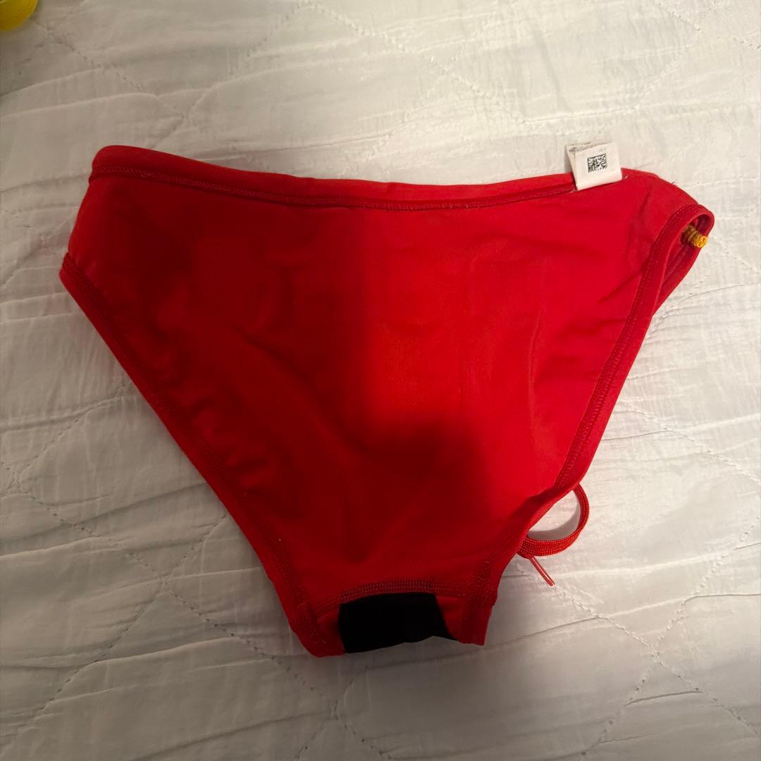 Speedo セパレート水着 赤/黄色