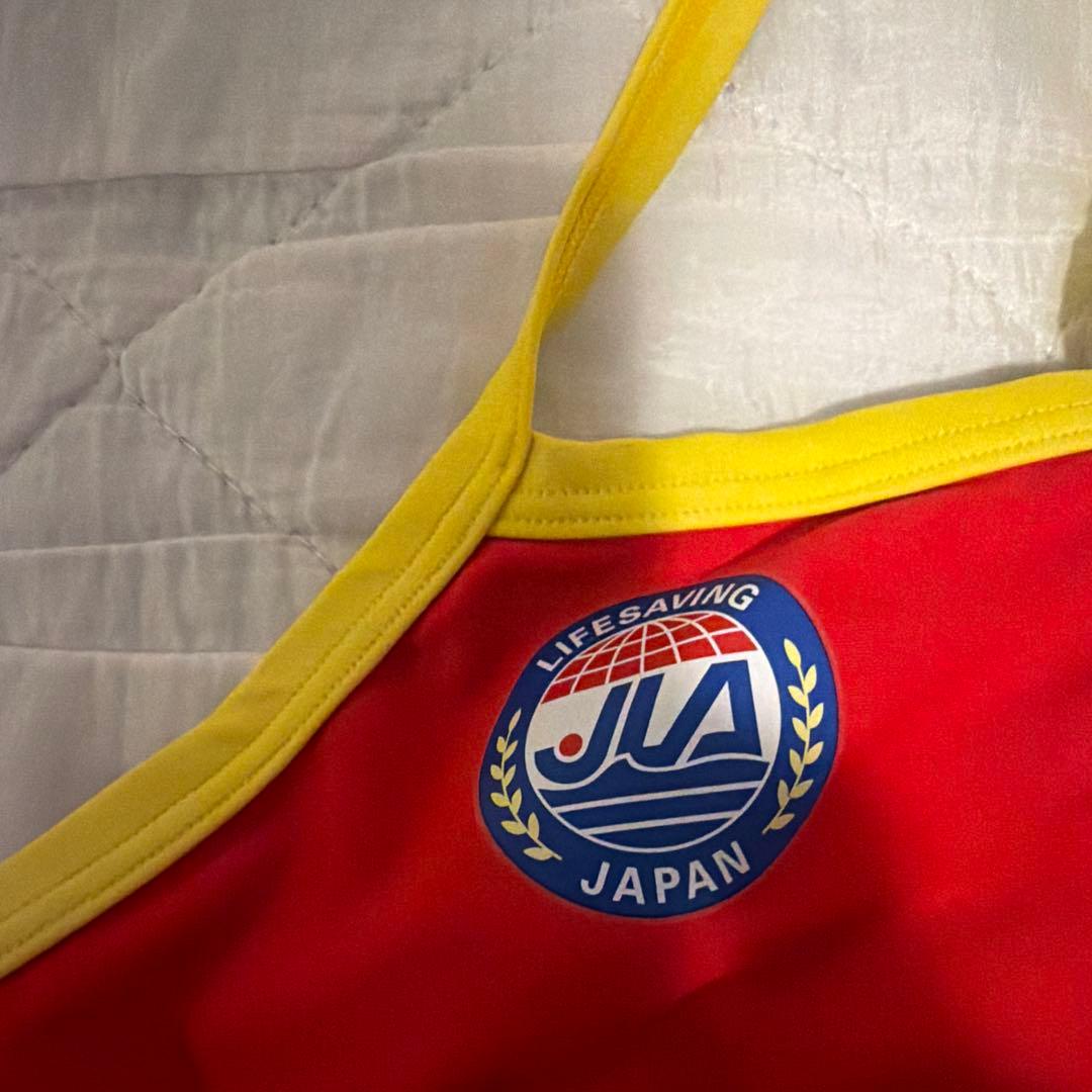 Speedo セパレート水着 赤/黄色