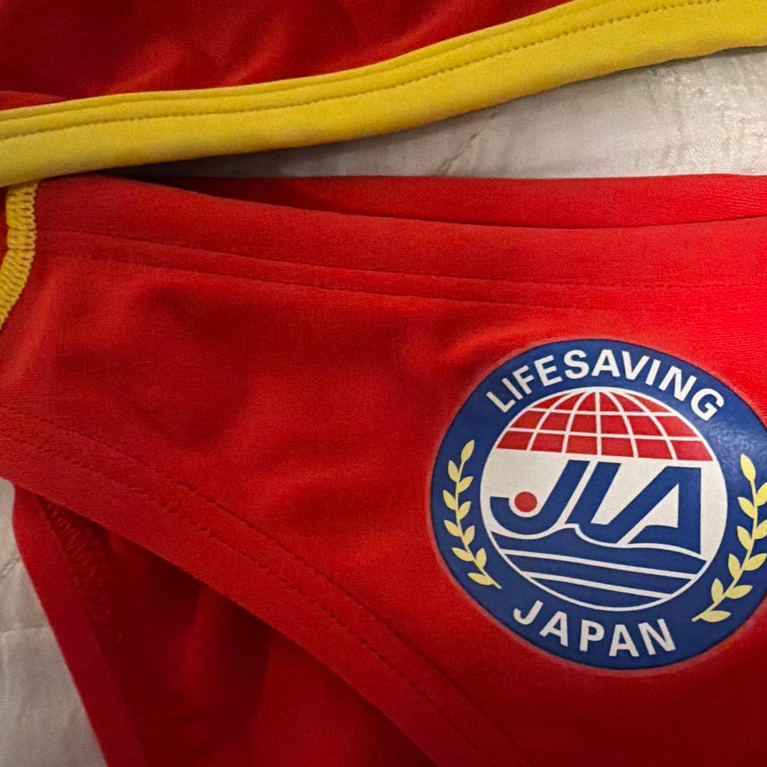 Speedo セパレート水着 赤/黄色