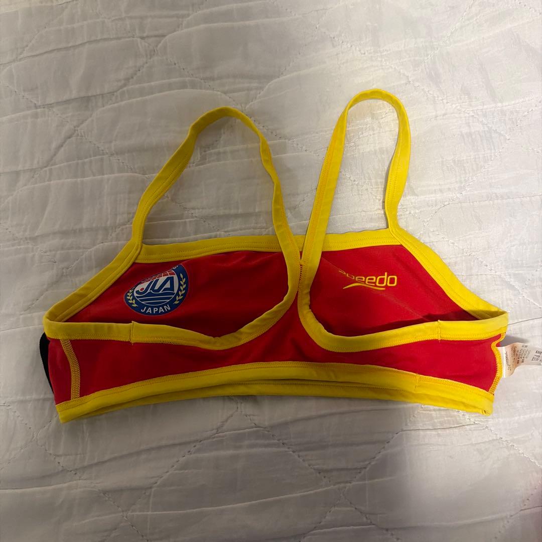 Speedo セパレート水着 赤/黄色