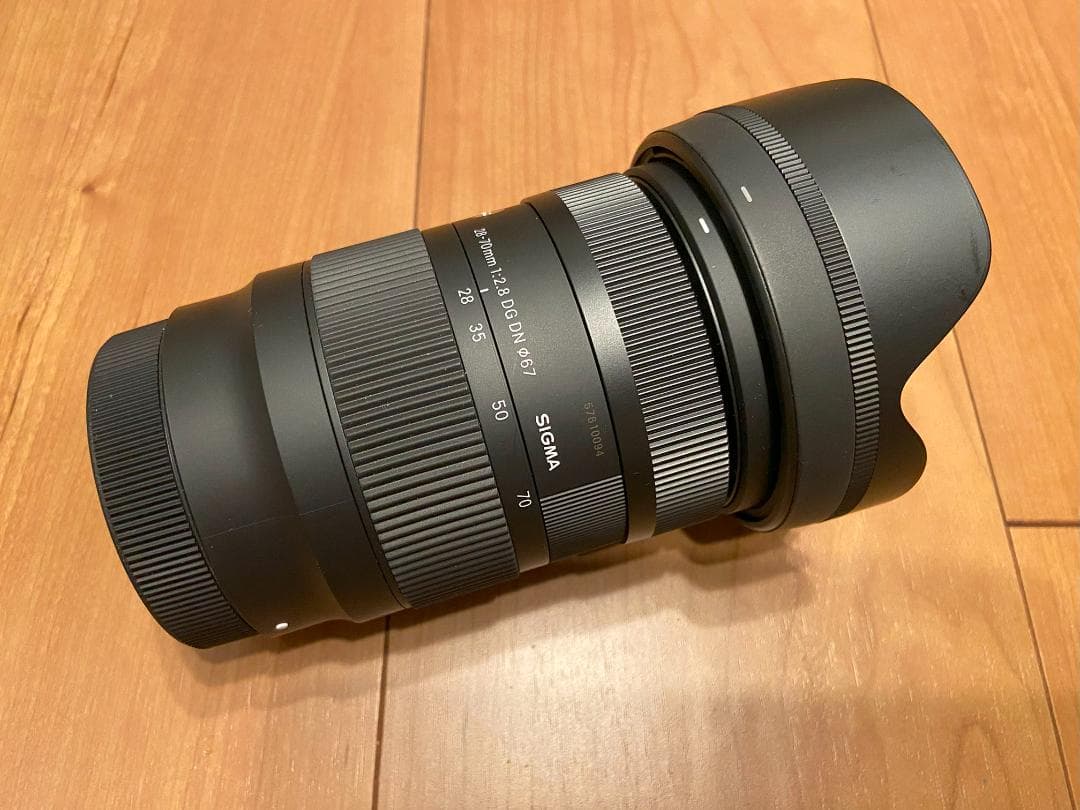 けんし　シグマ 28-70mm F2.8 DG DN ライカ Lマウント
