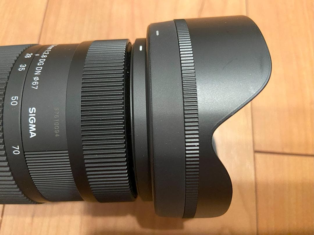 けんし　シグマ 28-70mm F2.8 DG DN ライカ Lマウント
