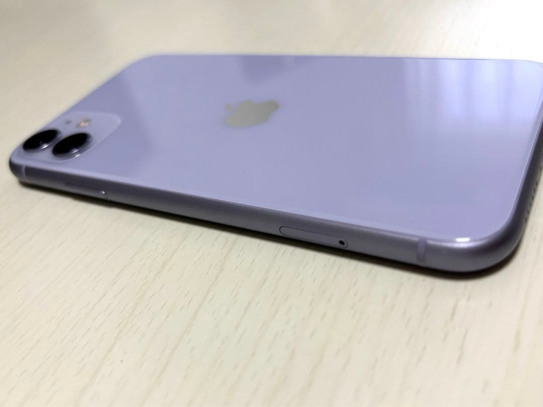 【美品】　iPhone 11 パープル 128GB