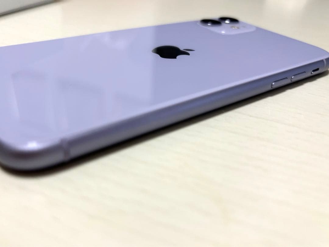 【美品】　iPhone 11 パープル 128GB