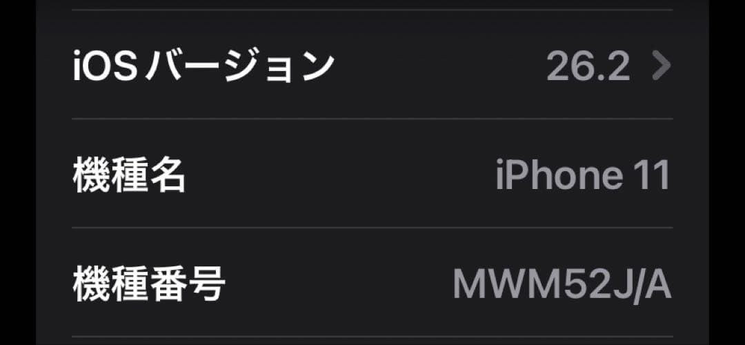 【美品】　iPhone 11 パープル 128GB