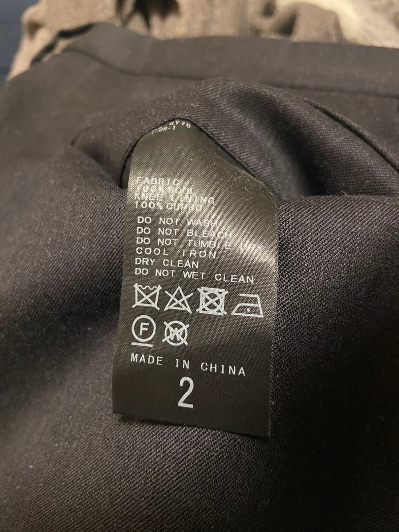 LE 2TUCK WOOL PT lechoppe レショップ