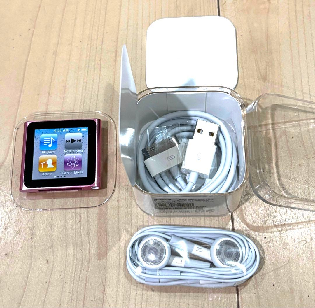 【未使用】　Apple　iPod　nano　第6世代　ピンク　MC692J/A