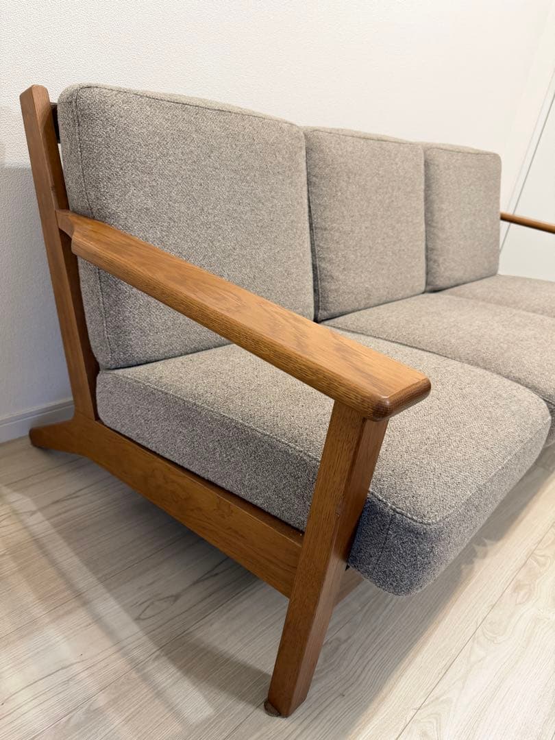 【送料込み】unico ソファVISKA(ヴィスカ) 3シーター