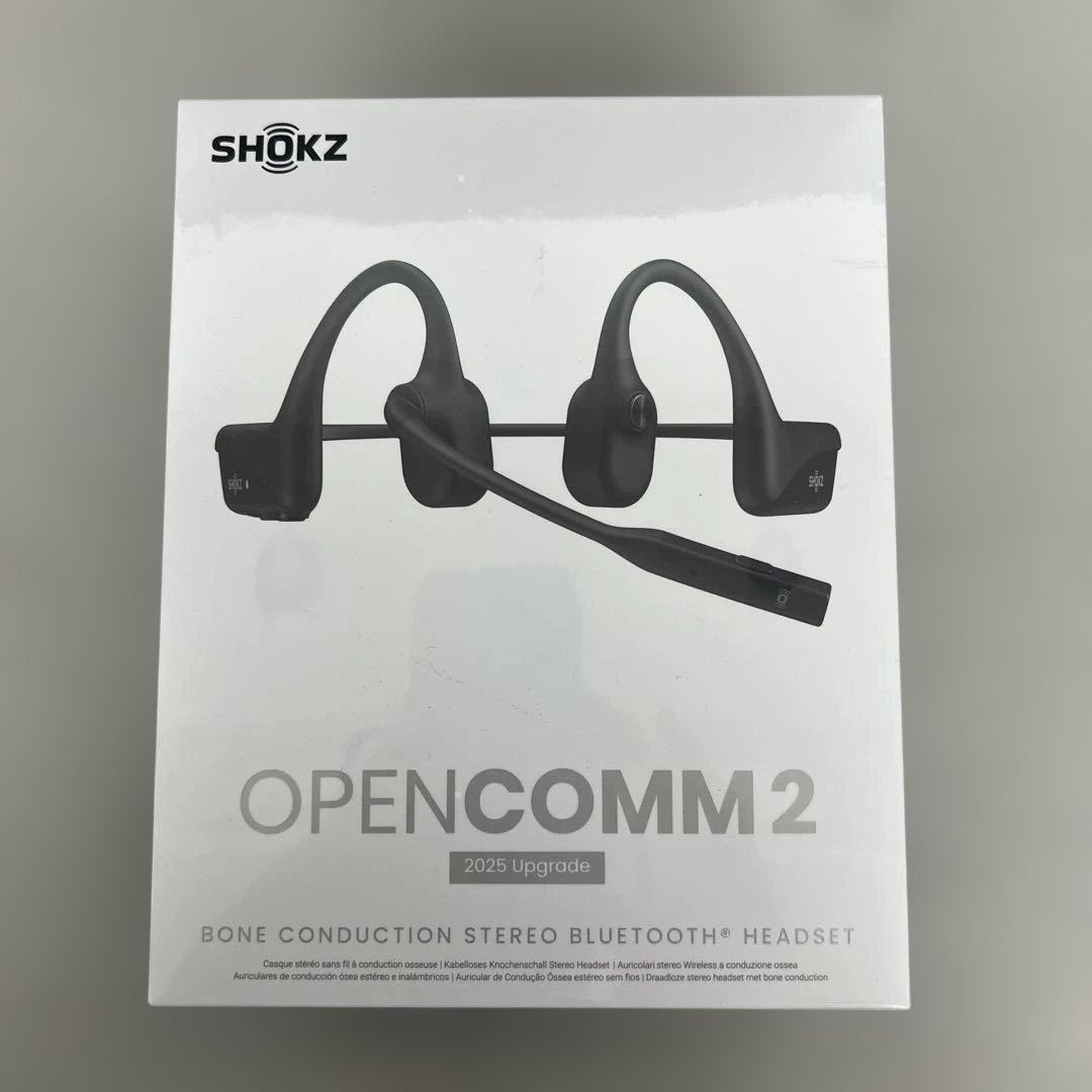 イヤホン 512428 Shokz OpenComm2 2025 Upgrade