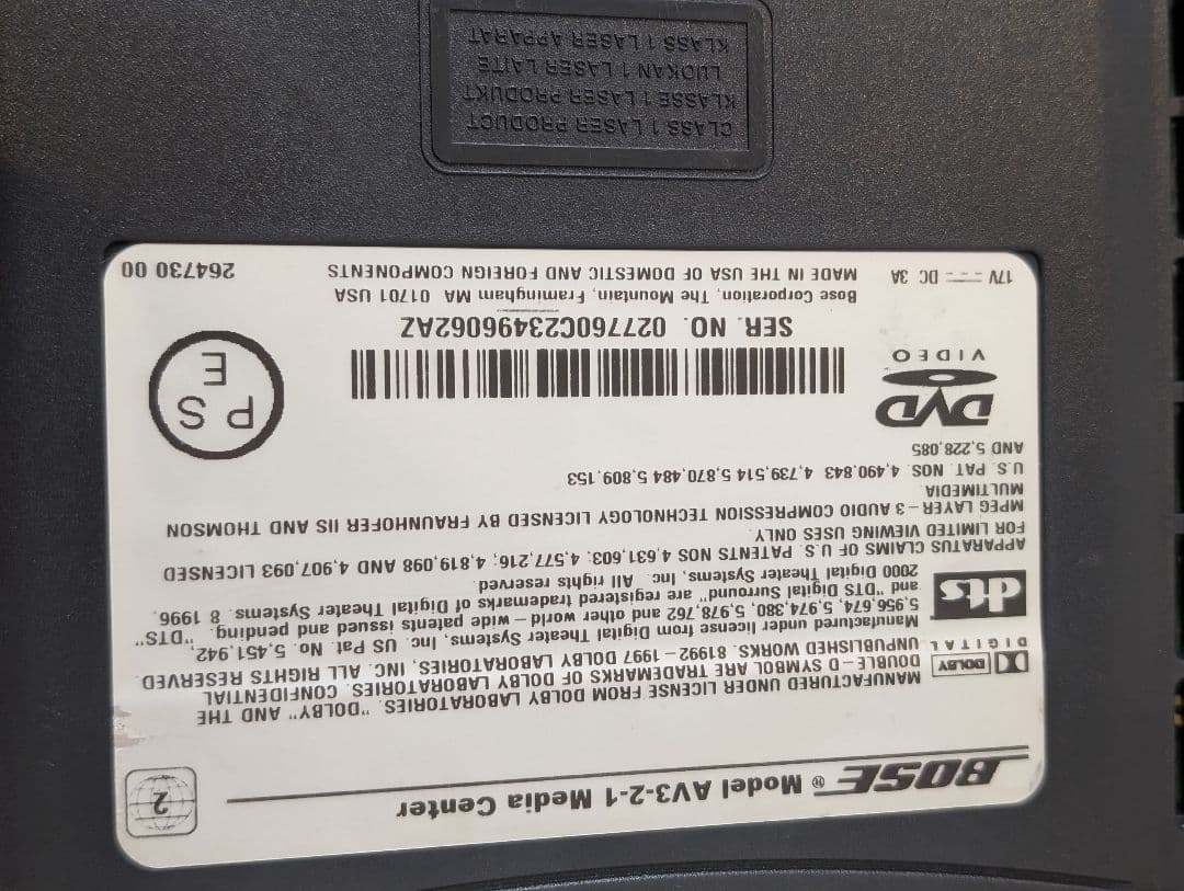 その他 Bose PS-2.1 Powered Speaker System