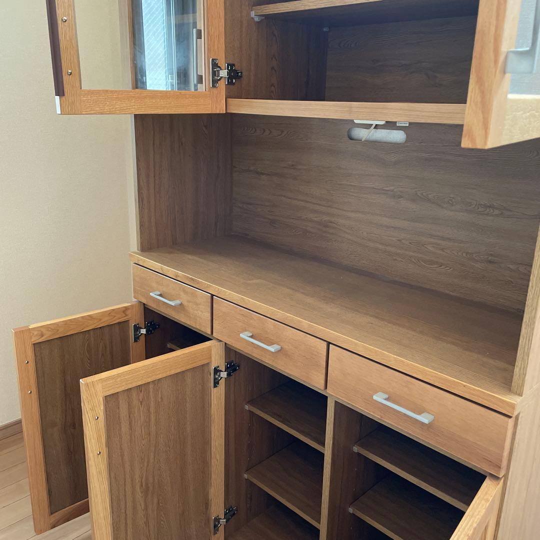 【美品】浅川木工　キッチンカウンター　キッチンボード　高級　東京都