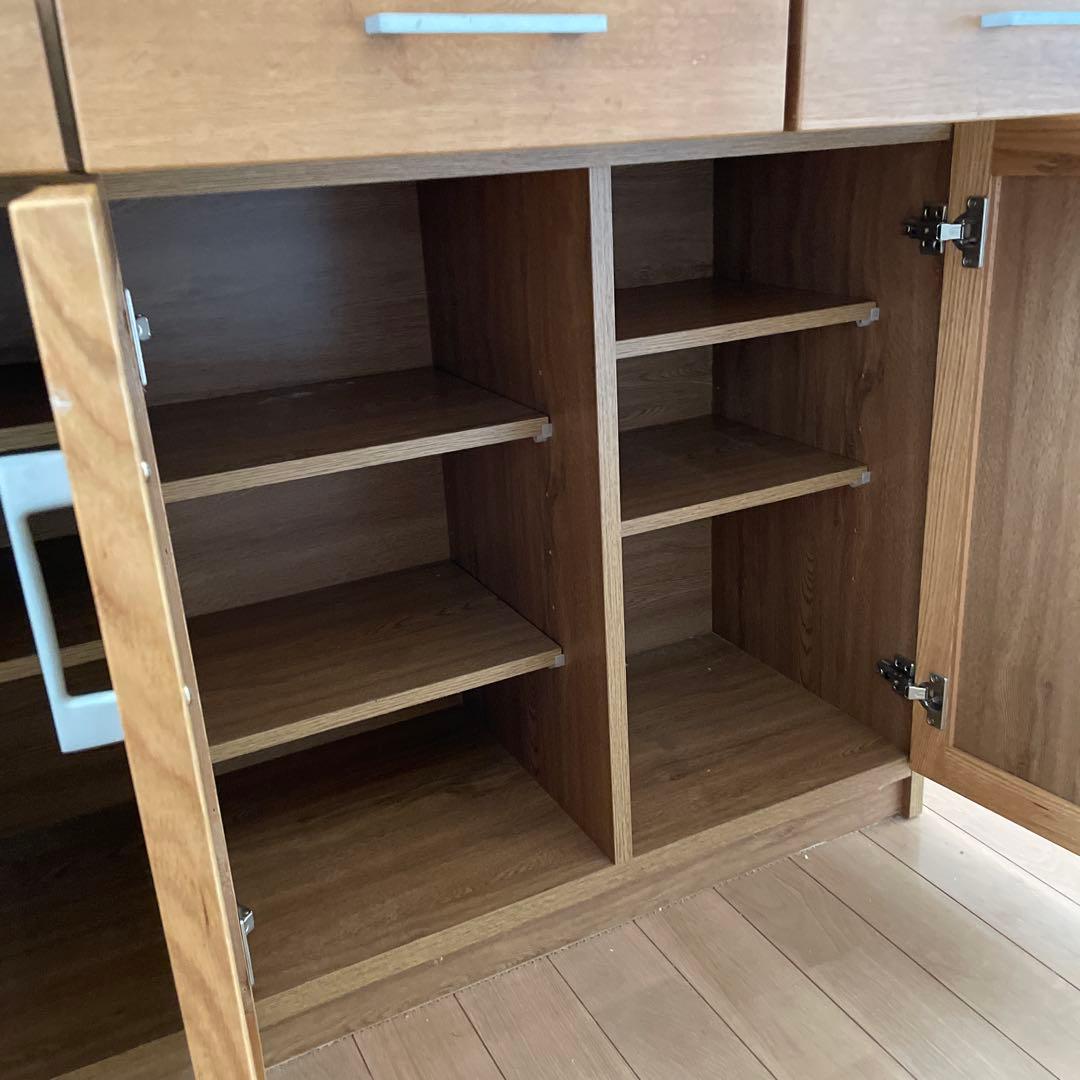 【美品】浅川木工　キッチンカウンター　キッチンボード　高級　東京都