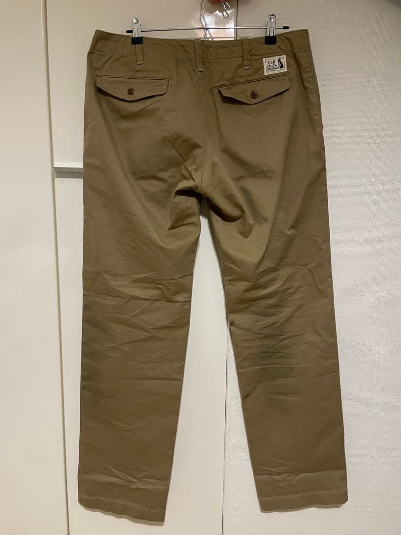 グラッドハンド　オールドクロウ　OLD RODDER USED加工　チノパン