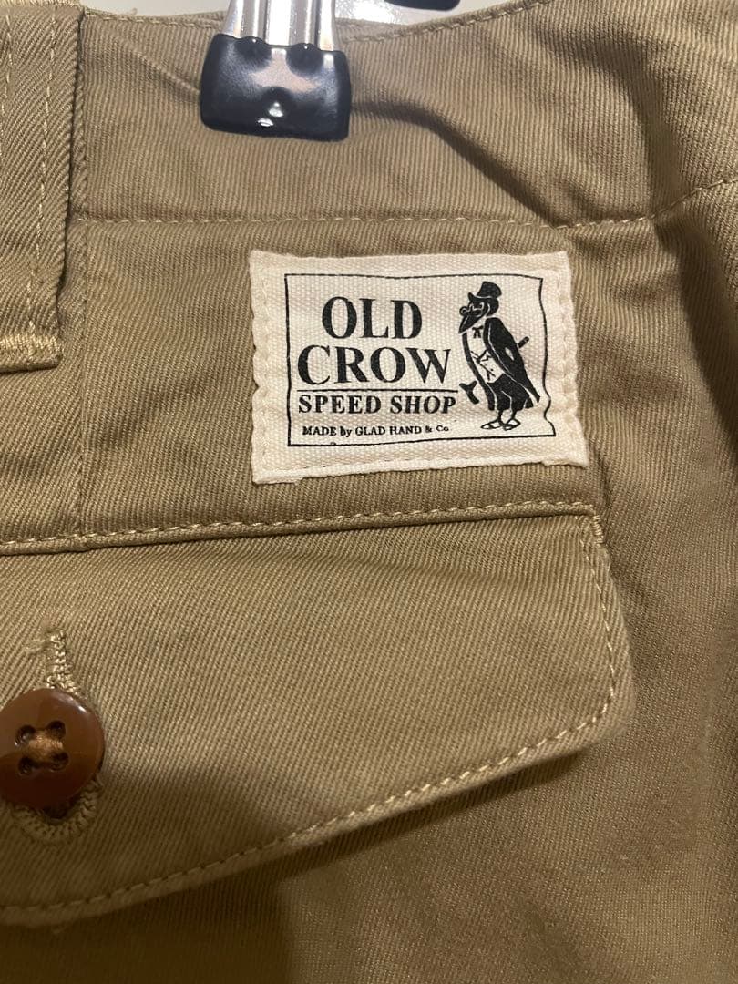 グラッドハンド　オールドクロウ　OLD RODDER USED加工　チノパン