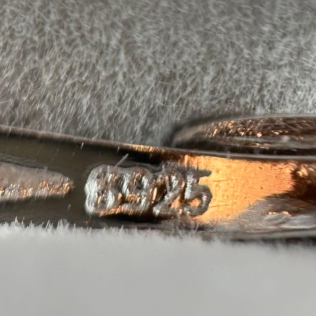 鑑別メモ付き　天然石　タンザナイト　リング　フリーサイズ