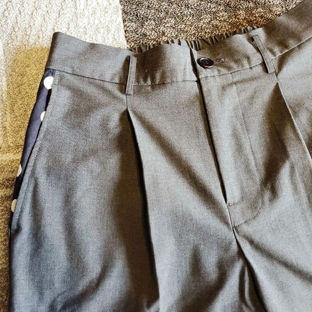 最終値引 値引不可 19so グレー テーパード スラックス l 完売