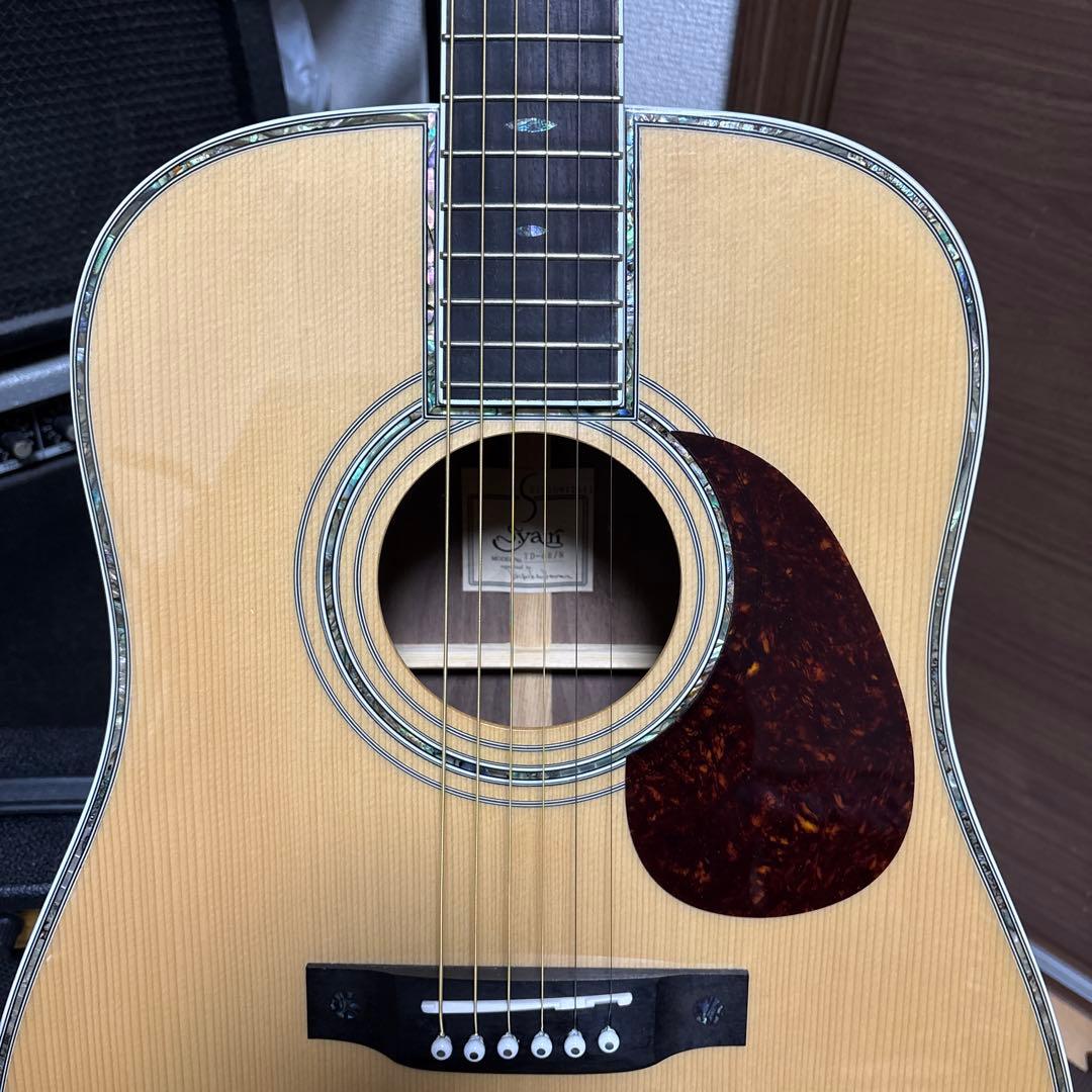 【美品】Sヤイリ YD-6R N アコギ トップ単板 【ハードケース付き】