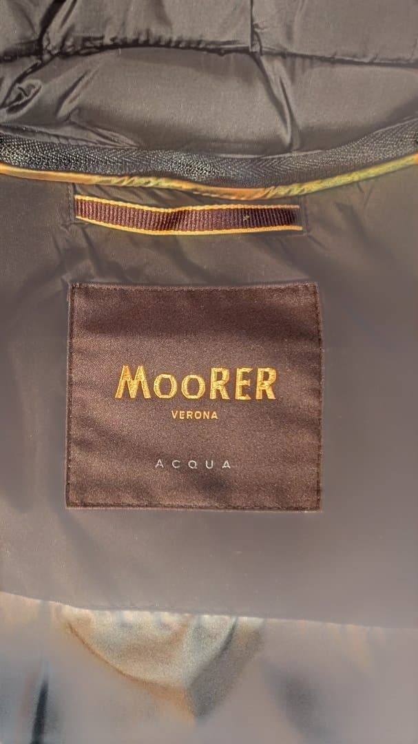 m*o様 MooRER ダウンジャケット Davide 46サイズ ブラック