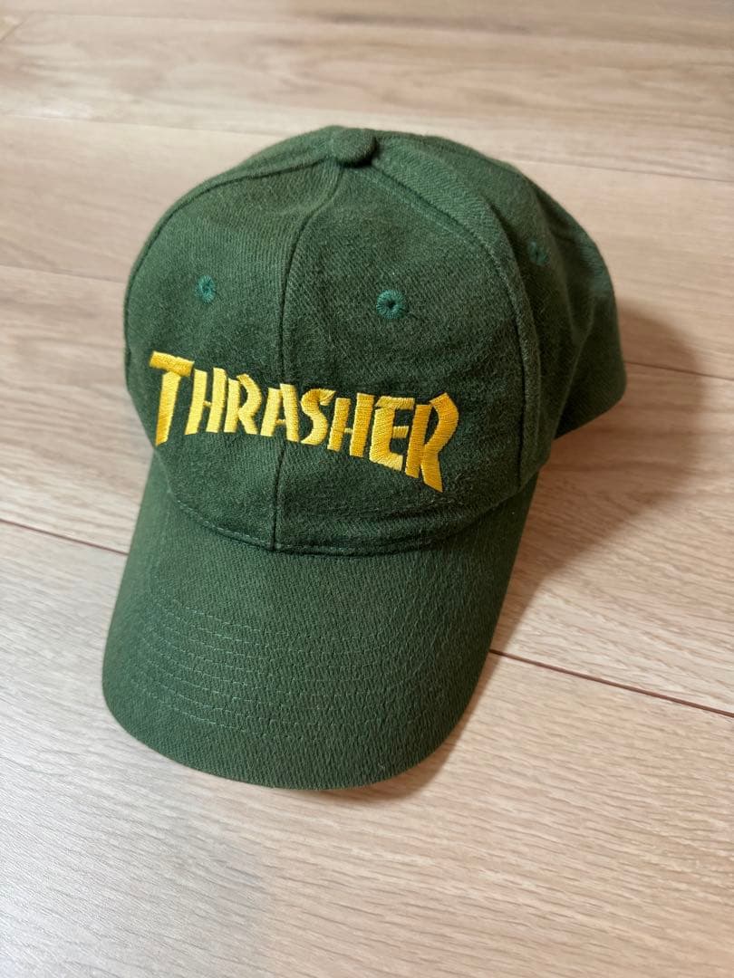 80s thrasher キャップ スナップバック レアカラー